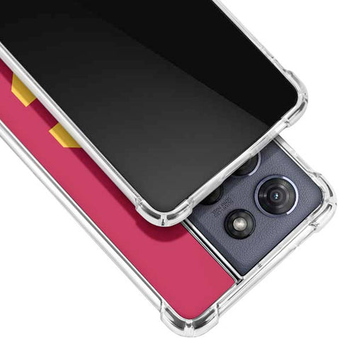 University of Southern California USC Red Logo Moto G 5G (2025) Clear Case