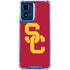 University of Southern California USC Red Logo Moto G 5G (2024) Clear Case