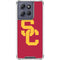University of Southern California USC Red Logo Moto G Play 5G (2025) Clear Case