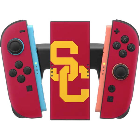University of Southern California USC Red Logo Nintendo Switch 2 (2025) Joy-Con Controller Skin