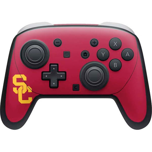 University of Southern California USC Red Logo Nintendo Skins