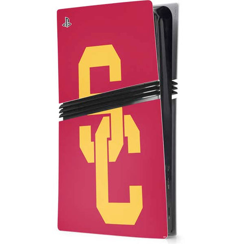 University of Southern California USC Red Logo PlayStation PS5 Skins