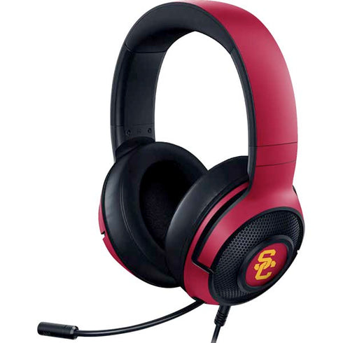 University of Southern California USC Red Logo Razer Kraken X Skin