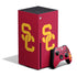 University of Southern California USC Red Logo Xbox Series X Skins