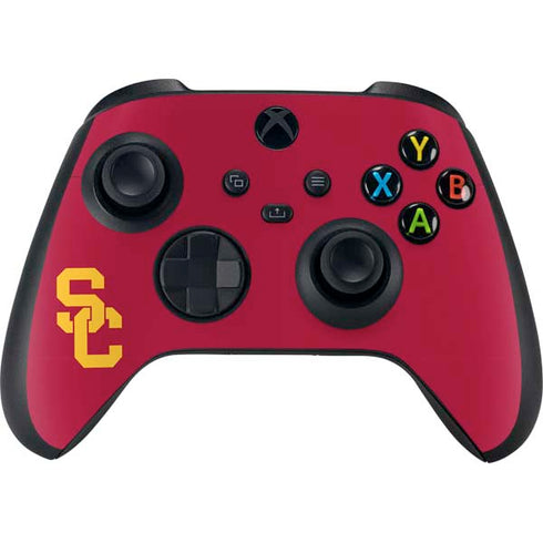 University of Southern California USC Red Logo XBox Series X Digital Edition Bundle Skin