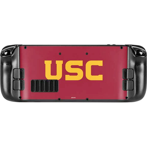 University of Southern California USC Steam Deck Handheld Gaming Computer Skin