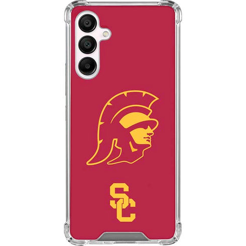 University of Southern California USC Trojan Large Mascot Galaxy A16 5G Clear Case
