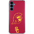 University of Southern California USC Trojan Large Mascot Galaxy A35 5G Clear Case