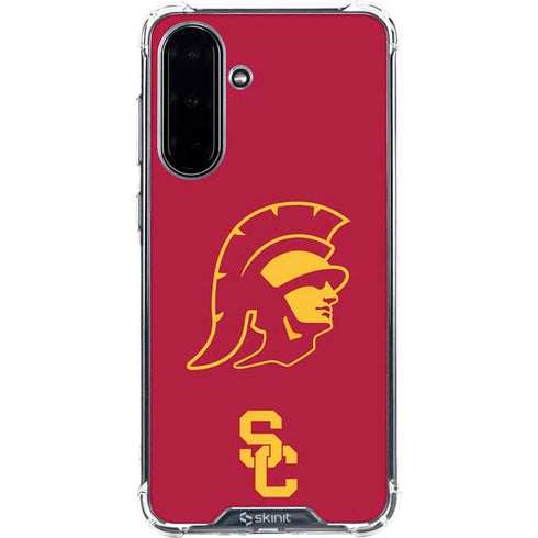 University of Southern California USC Trojan Large Mascot Galaxy A36 5G Clear Case