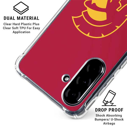 University of Southern California USC Trojan Large Mascot Galaxy A36 5G Clear Case