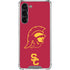 University of Southern California USC Trojan Large Mascot Galaxy S24 FE Clear Case