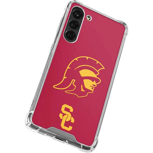 University of Southern California USC Trojan Large Mascot Galaxy S24 FE Clear Case