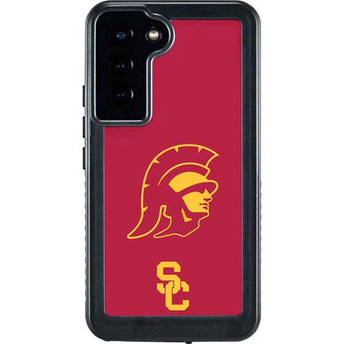 University of Southern California USC Trojan Large Mascot Galaxy S24 Plus Waterproof Case