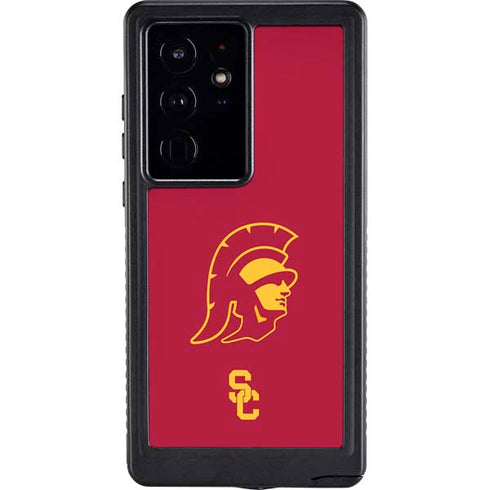 University of Southern California USC Trojan Large Mascot Galaxy S24 Ultra Waterproof Case