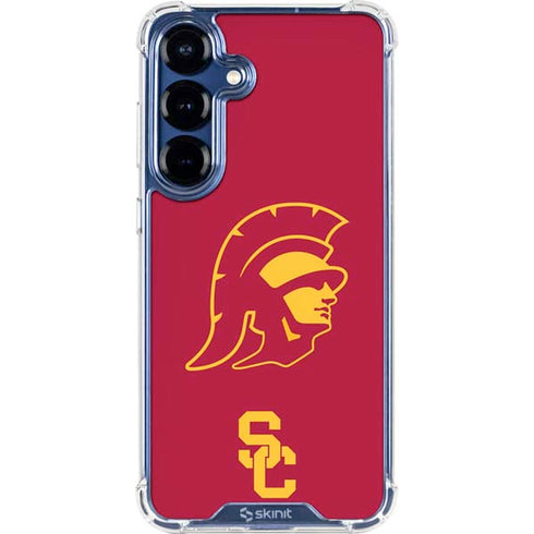 University of Southern California USC Trojan Large Mascot Galaxy S25 Plus Clear Case