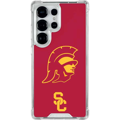 University of Southern California USC Trojan Large Mascot Galaxy S25 Ultra Clear Case