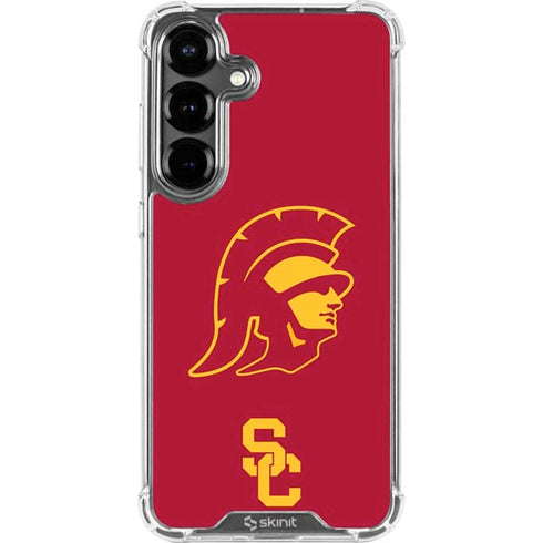 University of Southern California USC Trojan Large Mascot Galaxy S26 Plus Clear Case