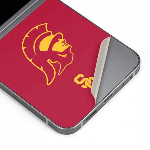 University of Southern California USC Trojan Large Mascot Galaxy Z Flip6 Skin