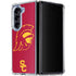 University of Southern California USC Trojan Large Mascot Galaxy Z Fold5 5G Clear Case