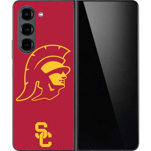 University of Southern California USC Trojan Large Mascot Galaxy Z Fold5 5G Skin