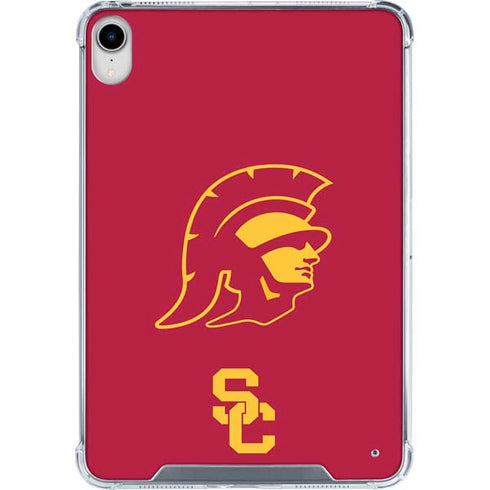 University of Southern California USC Trojan Large Mascot iPad 11th Gen (2025) Clear Case