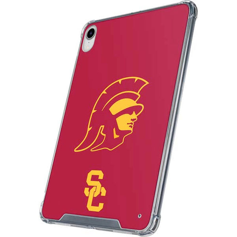 University of Southern California USC Trojan Large Mascot iPad 11th Gen (2025) Clear Case