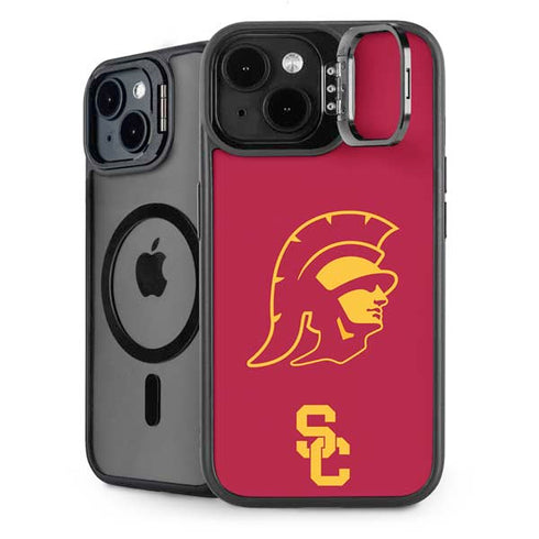 University of Southern California USC Trojan Large Mascot iPhone 14 Kickstand Case