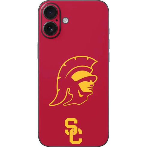 University of Southern California USC Trojan Large Mascot iPhone 16 Plus Skin