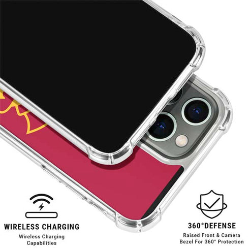 University of Southern California USC Trojan Large Mascot iPhone 16 Pro Clear Case