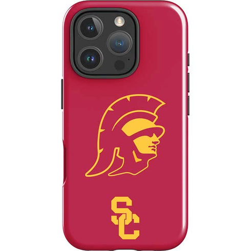 University of Southern California USC Trojan Large Mascot iPhone 16 Pro Impact Case