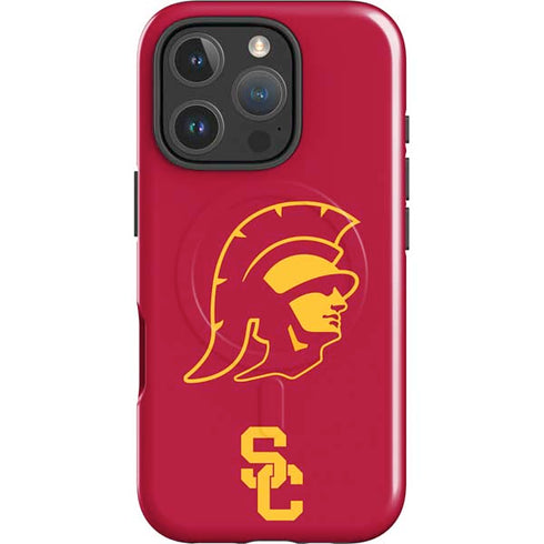 University of Southern California USC Trojan Large Mascot iPhone 16 Pro Magsafe Impact Case