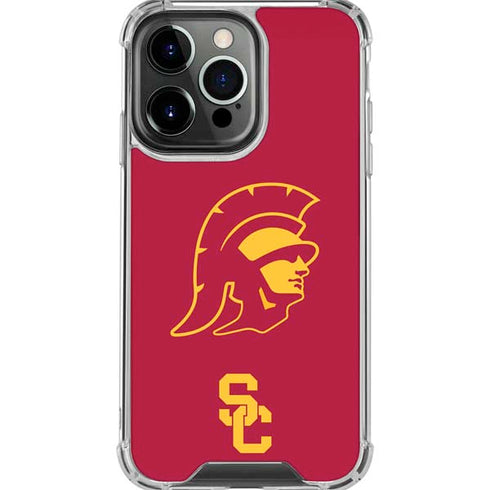 University of Southern California USC Trojan Large Mascot iPhone 16 Pro Max Clear Case
