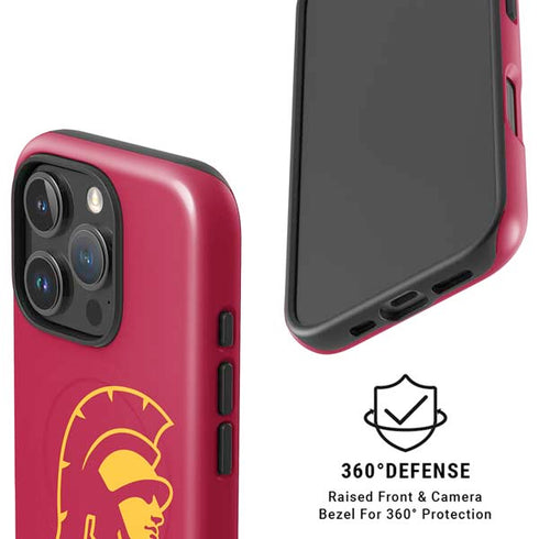 University of Southern California USC Trojan Large Mascot iPhone 16 Pro Max Magsafe Impact Case