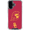 University of Southern California USC Trojan Large Mascot iPhone 17 Clear Case