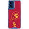 University of Southern California USC Trojan Large Mascot Moto G 5G (2024) Clear Case