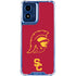 University of Southern California USC Trojan Large Mascot Moto G 5G (2024) Clear Case