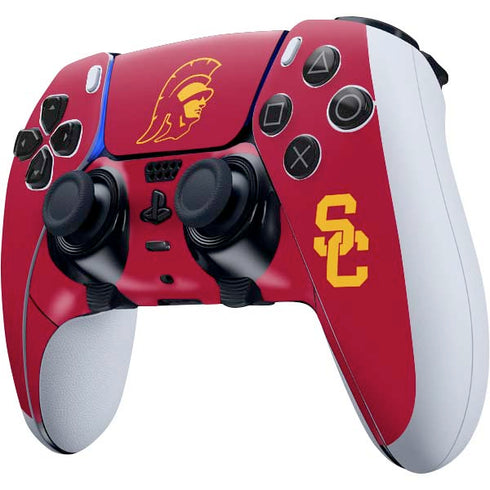 University of Southern California USC Trojan Large Mascot PS5 DualSense Edge Pro Controller Skin