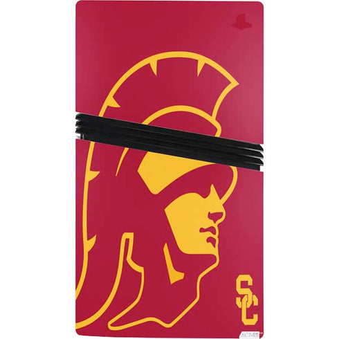 University of Southern California USC Trojan Large Mascot PS5 Pro Bundle Skin
