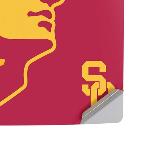 University of Southern California USC Trojan Large Mascot PS5 Pro Disk Console Skin