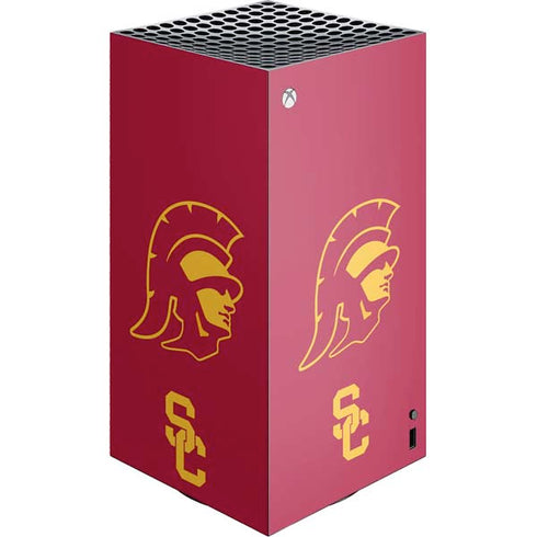 University of Southern California USC Trojan Large Mascot XBox Series X Digital Edition Console Skin