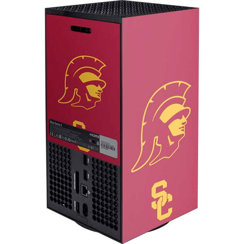University of Southern California USC Trojan Large Mascot XBox Series X Digital Edition Console Skin
