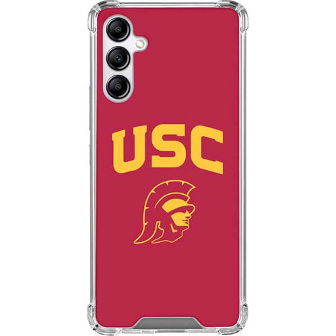 University of Southern California USC Trojan Logo Gabb Phone 4 Clear Case