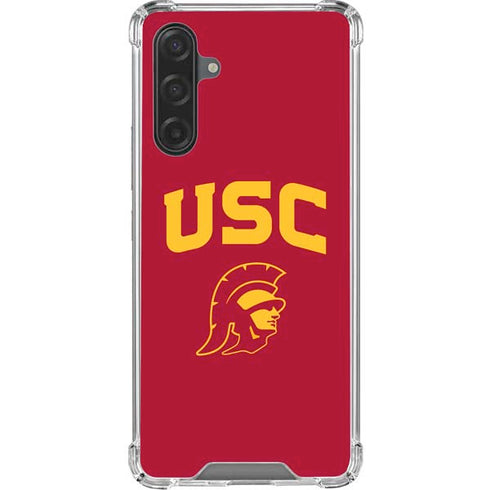 University of Southern California USC Trojan Logo Galaxy A17 Clear Case