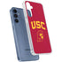 University of Southern California USC Trojan Logo Galaxy A55 5G Clear Case