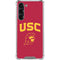 University of Southern California USC Trojan Logo Galaxy S24 FE Clear Case