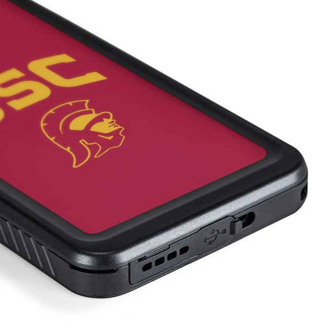 University of Southern California USC Trojan Logo Galaxy S24 Waterproof Case