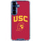 University of Southern California USC Trojan Logo Galaxy S25 Plus Clear Case