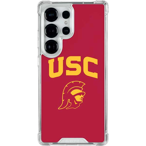 University of Southern California USC Trojan Logo Galaxy S25 Ultra Clear Case