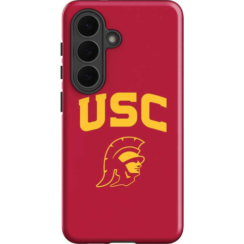 University of Southern California USC Trojan Logo Galaxy S26 Impact Case