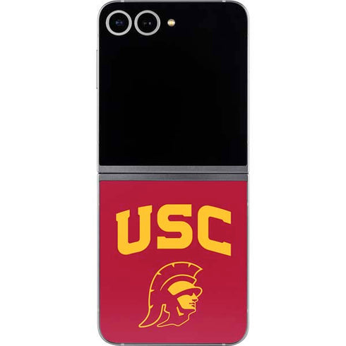 University of Southern California USC Trojan Logo Galaxy Z Flip6 Skin